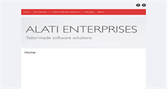 Desktop Screenshot of alati.co.uk