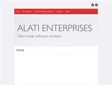 Tablet Screenshot of alati.co.uk