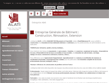 Tablet Screenshot of alati.fr